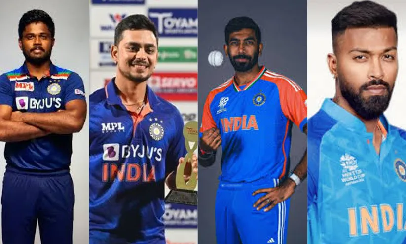 ഐ.സി.സി ലോകകപ്പ് ടീമിൽ സഞ്ജു അടക്കം നാല് ഇന്ത്യക്കാർ