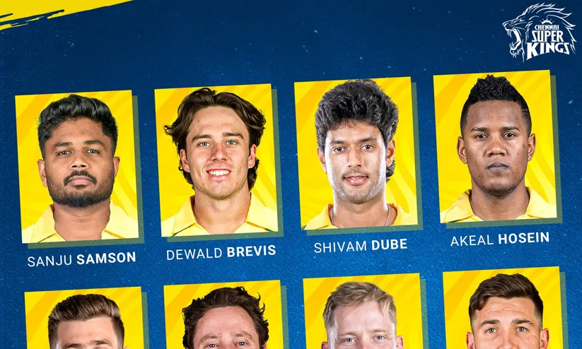 ‘മറ്റ് സിംഹങ്ങൾ വന്നെത്തട്ടെ... അവരുടെ വരവിനായി ഈ ഗുഹ കാത്തിരിക്കുന്നു’; സഞ്ജുവിനെയും കൂട്ടരെയും കാത്ത് ചെന്നൈ സൂപ്പർ കിങ്സ്