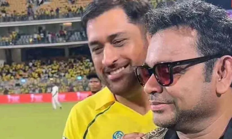 ‘തല മീറ്റ്‌സ് തല’, ഇത് ചെന്നൈ കാത്തിരുന്ന നിമിഷം; ഇന്റർനെറ്റിൽ തരംഗമായി എ.ആർ. റഹ്മാന്‍ പങ്കുവെച്ച വീഡിയോ