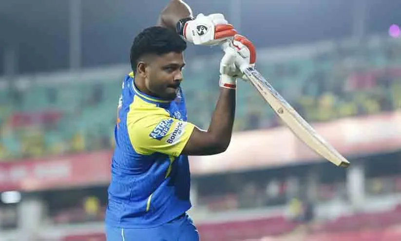 ഏഴ് പന്തിൽ ആറ് റൺസ്; നാന്ദ്രേ ബർഗറിന്റെ ബാളിൽ സഞ്ജു ക്ലീൻ ബൗൾഡ്