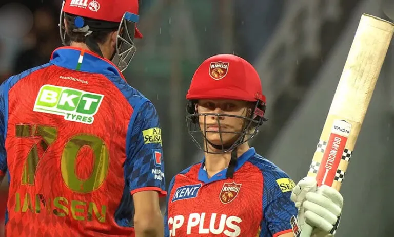 കൊനോലിക്ക് അർധ സെഞ്ച്വറി; ഗു​ജ​റാ​ത്തിനെ കീഴടക്കി പ​ഞ്ചാ​ബ്