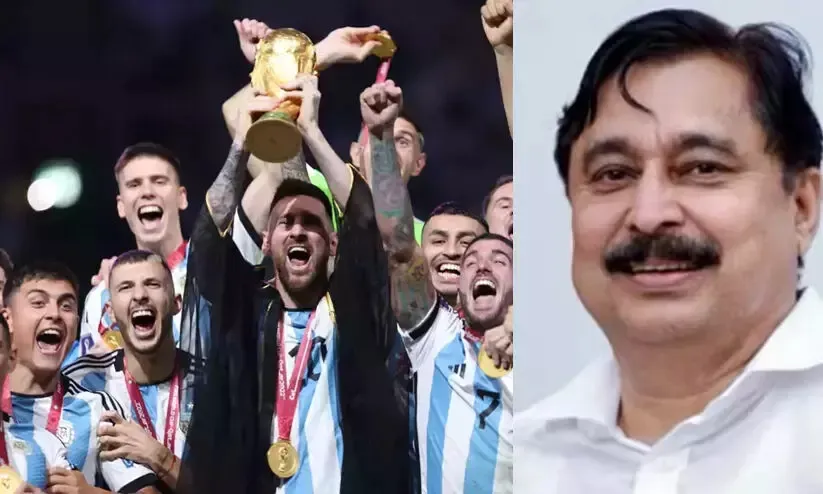 മെസ്സി പണം വാങ്ങി കേരളത്തെ ചതിച്ചു; കരാറിലൊപ്പിട്ട ശേഷം വരാതിരുന്നത് നമ്മുടെ കുഴപ്പമല്ലെന്നും മന്ത്രി വി. അബ്ദുറഹിമാൻ