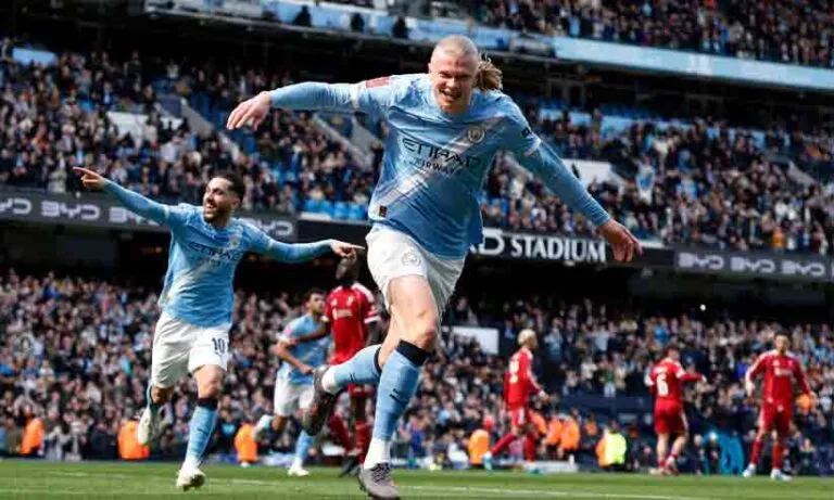 ഹാലണ്ട് ‘ഹൈറേഞ്ച്’; ലിവർപൂളിനെ തകർത്ത് സിറ്റി എഫ്.എ കപ്പ് സെമിയിൽ