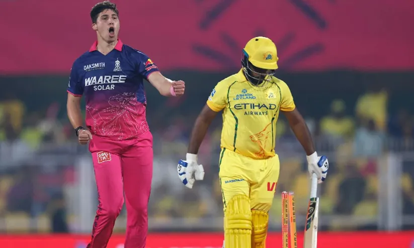 മച്ചാന്മാർക്ക് തലവേദന! ബാറ്റിങ്ങിൽ ക്ലിക്കാവാതെ സഞ്ജു; മാറ്റമില്ലാതെ സി.എസ്.കെ