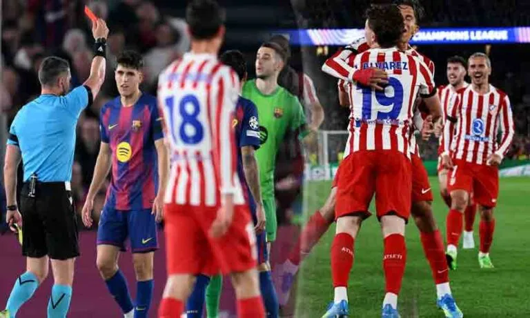 ബാഴ്സക്ക് തട്ടകത്തിൽ തോൽവി; ചാമ്പ്യൻസ് ലീഗിൽ അത്ലറ്റിക്കോ തകർത്തത് മറുപടിയില്ലാത്ത രണ്ട് ഗോളുകൾക്ക്