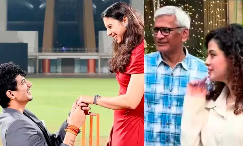 സ്മൃതി മന്ദാനയും പലാഷ് മുച്ചാലും വീണ്ടും ഒന്നിക്കുന്നു? കുടുംബാംഗങ്ങൾ തമ്മിലുള്ള കൂടിക്കാഴ്ചയുടെ ദൃശ്യങ്ങൾ വൈറൽ; ആകാംക്ഷയോടെ ആരാധകർ