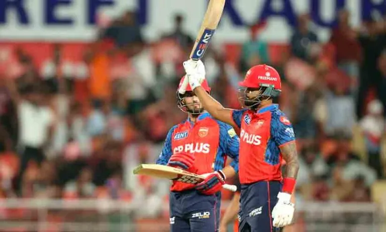 കൂറ്റൻ സ്കോർ തകർത്ത് പഞ്ചാബ്; ഹൈദരാബാദിനെതിരെ ആറ് വിക്കറ്റ് ജയം