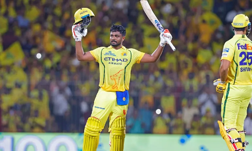 ചെന്നൈ ജഴ്സിയിൽ ചരിത്രം കുറിച്ച് സഞ്ജു; ധോണിക്ക് കൈവരിക്കാനാകാത്ത നേട്ടം