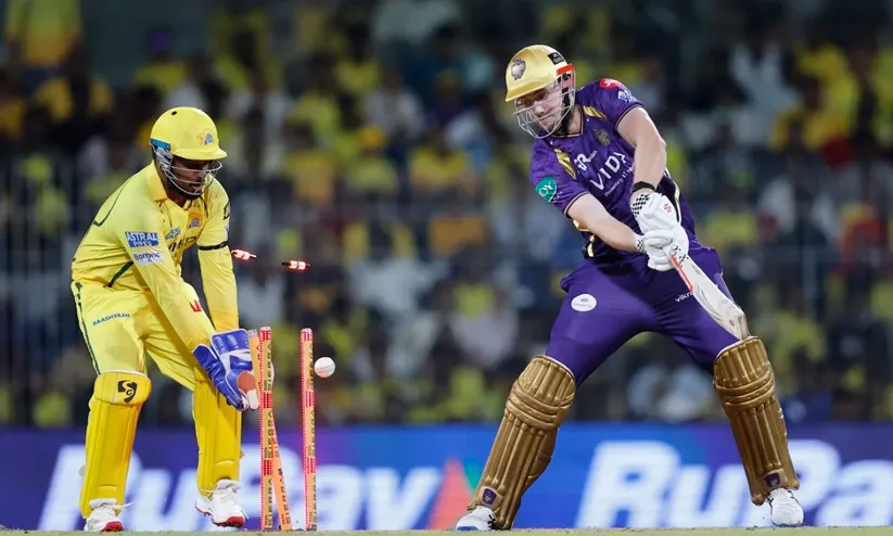 ചെന്നൈക്ക് രണ്ടാം ജയം, കൊൽക്കത്തയെ വീഴ്ത്തിയത് 32 റൺസിന്; നൂർ അഹ്മദിന് മൂന്നു വിക്കറ്റ്