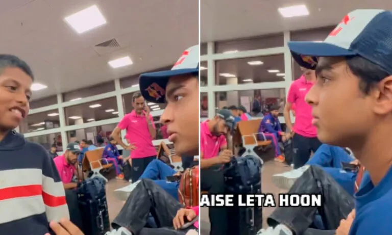 ‘ഫോട്ടോ എടുക്കണമെങ്കിൽ 100 രൂപ വേണം!’; കുട്ടി ആരാധകരെ ഞെട്ടിച്ച് വൈഭവ് സൂര്യവംശി, വിഡിയോ വൈറൽ!