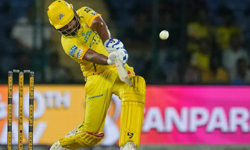വീണ്ടും ചേട്ടൻ ഷോ! സഞ്ജു 52 പന്തിൽ 87*; ഡൽഹിക്കെതിരെ ചെന്നൈക്ക് എട്ടു വിക്കറ്റ് ജയം
