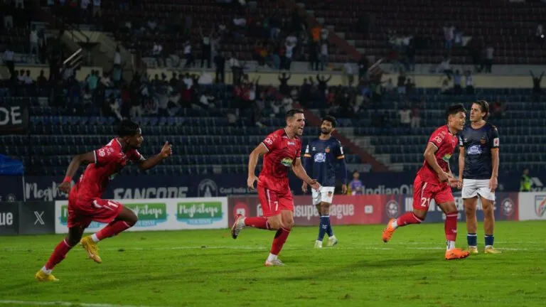 ISL 2025-26: ഇന്റർ കാശിക്കെതിരെ നോർത്ത് ഈസ്റ്റ് യുണൈറ്റഡിന് ജയം; വിജയഗോൾ പാർത്ഥിബിന്റേത്