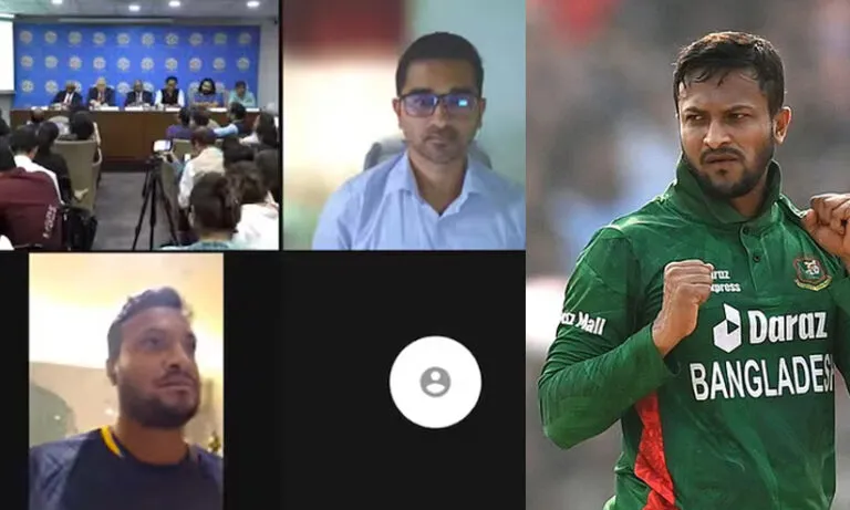 ഹസീനയുടെ പരിപാടിയിൽ മുൻ ക്രിക്കറ്റ് താരം ഷാക്കിബ് അൽ ഹസനും