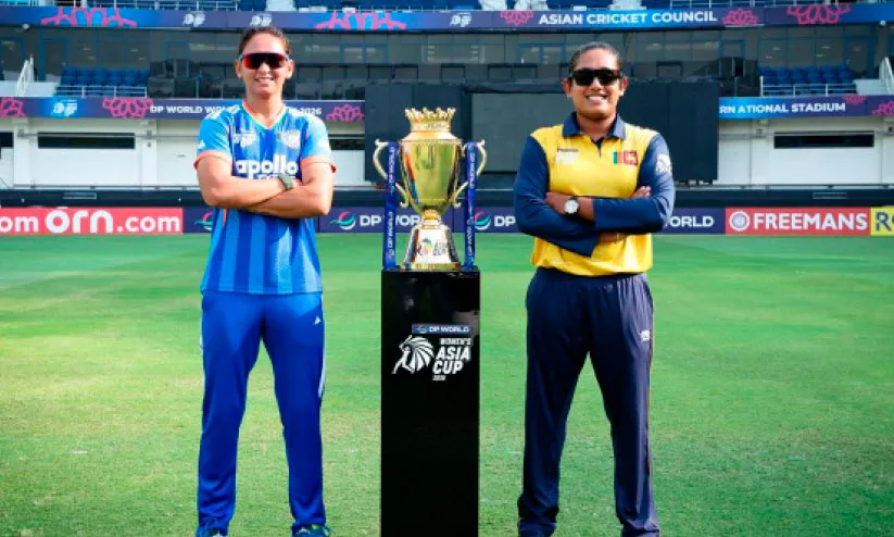 വനിതാ ഏഷ്യ കപ്പ് ഫൈനൽ: എട്ടാം കിരീടം ലക്ഷ്യമിട്ട് ഇന്ത്യ; എതിരാളികൾ ശ്രീലങ്ക