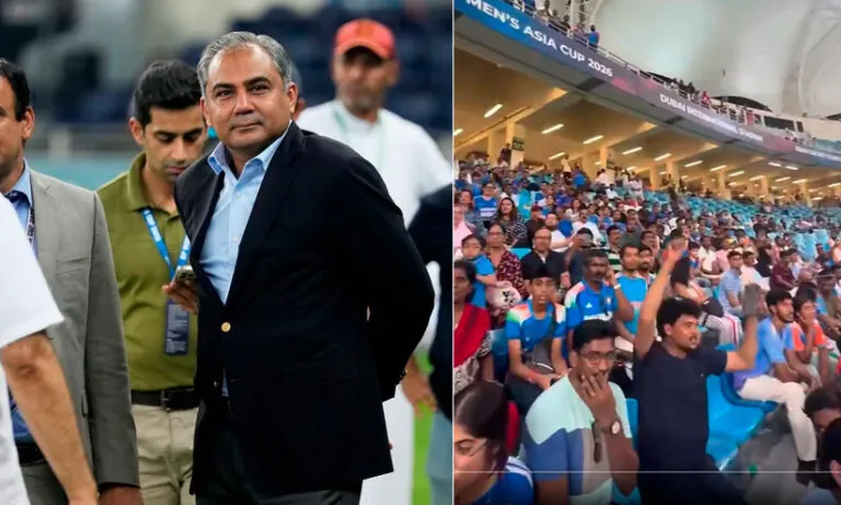 നഖ്‌വിക്കെതിരെ 'ട്രോഫി കള്ളൻ' വിളിയുമായി ആരാധകർ; ഏഷ്യ കപ്പിൽ വീണ്ടും ട്രോഫി വിവാദം