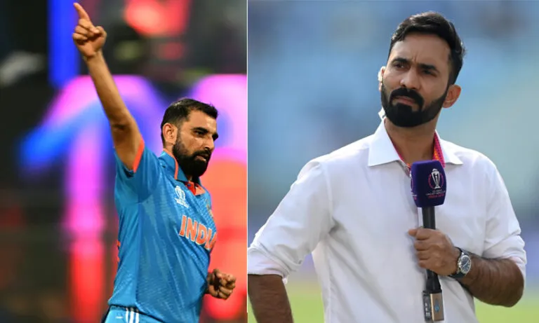 'ഇനി മുഹമ്മദ് ഷമിയിലേക്ക് തിരിഞ്ഞുനോക്കേണ്ടതില്ല, ഇന്ത്യക്ക് മറ്റ് പേസർമാരുണ്ട്'; ദിനേശ് കാർത്തിക്