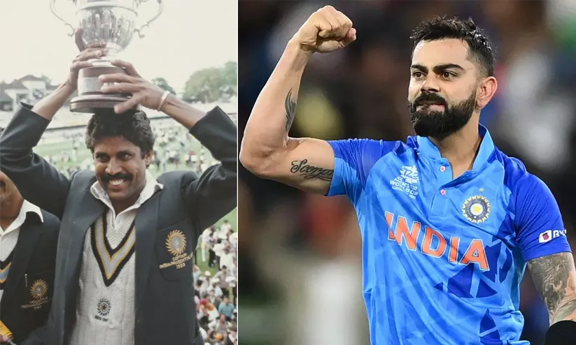 'ആരാണ് അടുത്ത ഹീറോ'; വിരാട് കോഹ്ലിയുടെ പിൻഗാമിയെ കാത്തിരിക്കുന്നുവെന്ന് കപിൽ ദേവ്