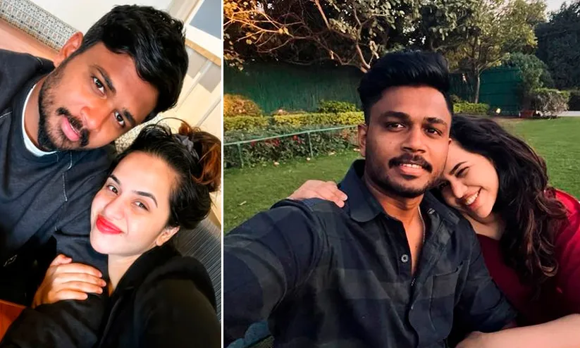 'ഹാപ്പി ബർത്ത്ഡേ തങ്കമേ'; ചാരുവിന് ജന്മദിനാശംസയുമായി സഞ്ജു സാംസൺ
