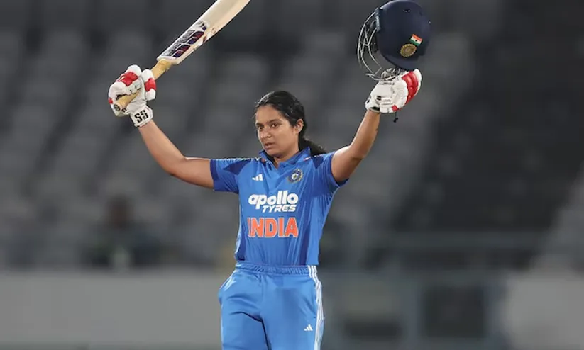 പ്ര​തി​ക​ക്ക് സെ​ഞ്ച്വ​റി; ഇ​ന്ത്യ​ക്ക് ഒ​മ്പ​ത് വി​ക്ക​റ്റ് ജ​യം